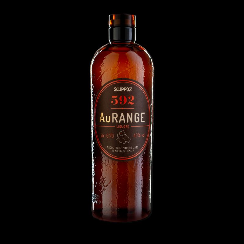 liquore Aurange 592 Scuppoz a base di arancia rossa e mandarino in abruzzo